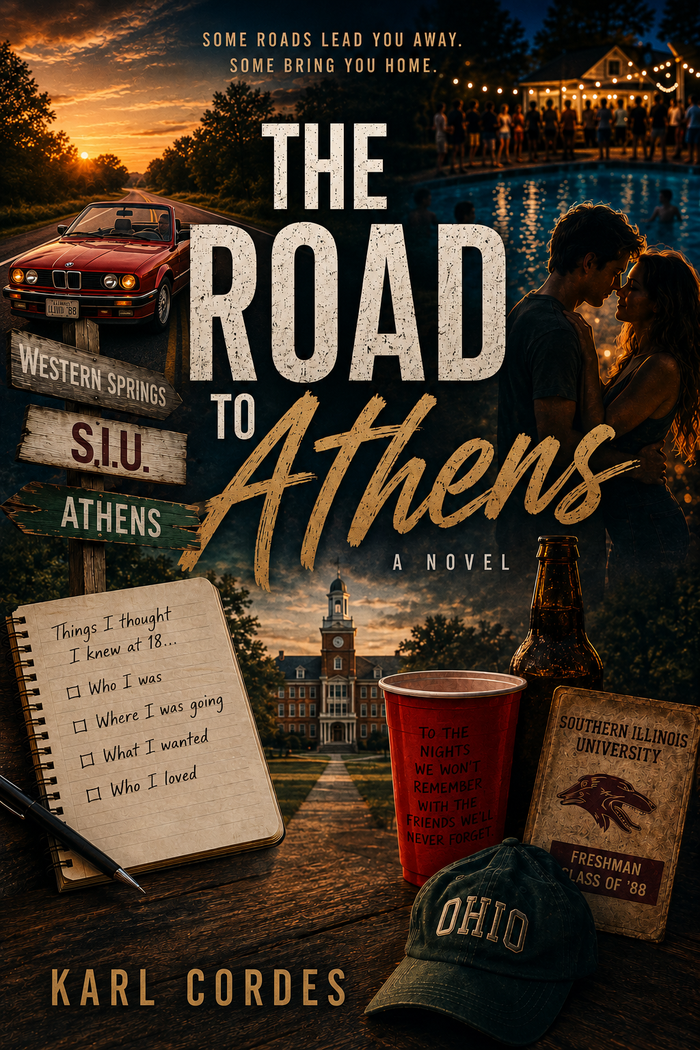 The Road to Athens by Karl Cordes book cover